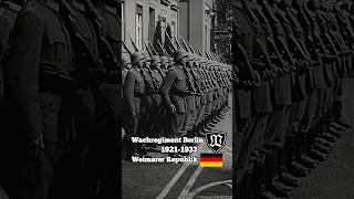 Das Gewehr über Ehrengarde der Weimarer Republik 🦅🇩🇪wachbataillon militär soldaten tradition [upl. by Cheslie]