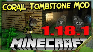 Corail Tombstone Mod 1181 amp How To Download and Install for Minecraft [upl. by Annavaj]