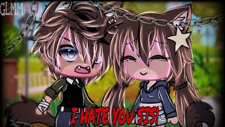 I HATE YOU SIS  Gacha Life mini Movie GLMM sad story not original [upl. by Erma465]