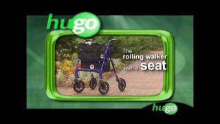 Hugo Rolling Walker with a seat [upl. by Essinger848]