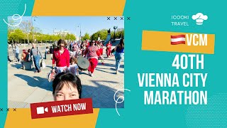 🇦🇹40th VIENNA CITY MARATHON 2023  ENJOYING THE SUNNY DAY amp SPRING FEELS vienna marathon batala [upl. by Iraam]