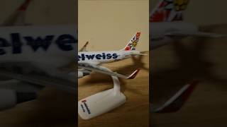 Unboxing a herpa snap fit edelweiss help alliance livery a320 herpawings aviation modelaircraft [upl. by Hun256]