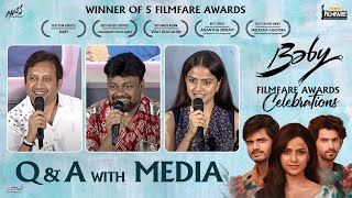 Baby Movie Team Q amp A With Media  Baby Filmfare Awards Celebrations  Shreyas media [upl. by Tisbee]