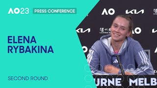 Elena Rybakina Press Conference  Australian Open 2023 Second Round [upl. by Melbourne]