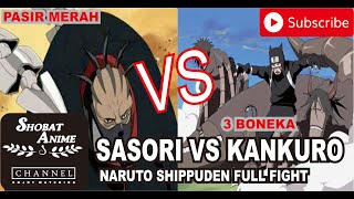 Kankuro Vs Sasori Full Fight Sub Indo [upl. by Castora]