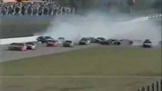 2001 EA Sports 500 Last Lap  Call by MRN [upl. by Hardin243]