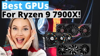 The Best GPUs For Ryzen 9 7900x TOP 3 [upl. by Ahsuatan]