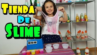 TIENDA DE SLIME  todos mis productos de slime Zarolakids [upl. by Ennobe]