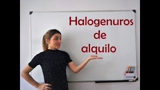 Nomenclatura de HALOGENUROS de ALQUILO bien fácil [upl. by Azeret598]