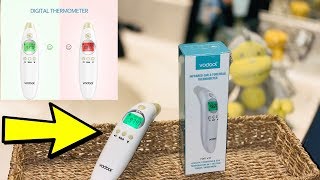 Infrared Forehead amp Ear Thermometer w built in flashlight [upl. by Gnous]