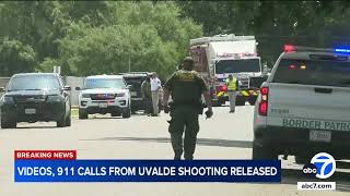 Uvalde school massacre videos 911 calls released after legal fight [upl. by Fedora]