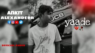 Yaadein  Ankit Alexanderr  Prod By Emrose Percussion  New Rap Song 2024 yaadein rapmusic [upl. by Iv]