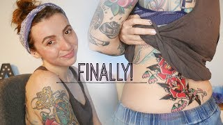 Finally Finishing My back Tattoo Talk Tuesday Update [upl. by Roze]