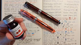 Choosing The Right Pen for My New Red Ink [upl. by Oicneserc]