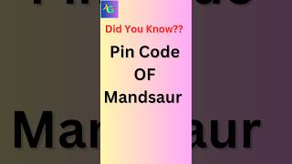 Did You Know the pin code of mandsaur shortsfeed shorts trending gk trendingsong viral [upl. by Htide81]