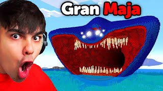 Existe el Fósil del GRAN MAJA en Minecraft [upl. by Donnell568]