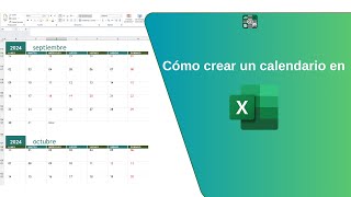 Cómo crear un calendario en Excel [upl. by Ainocal]