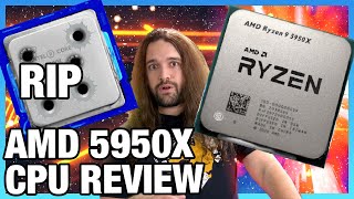 RIP Intel AMD Ryzen 9 5950X CPU Review amp Benchmarks Workstation Gaming Overclocking [upl. by Husha]