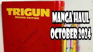 GETTING MASSIVE MANGA LEGEND ENTRIES  Manga haul October 2024 [upl. by Orhtej]