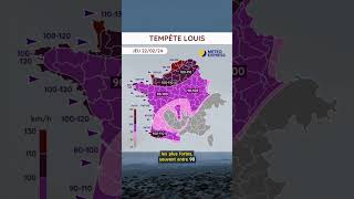 ⚠️ Tempête Louis ce jeudi 22 février 2024 [upl. by Philbert888]