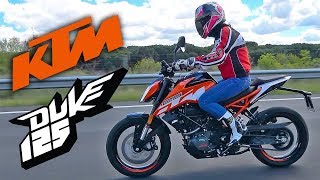 KTM 125 DUKE 2018 Prueba a fondo [upl. by Adnilrev91]