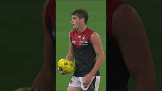 Angus Brayshaw KICKS HIS FIRST AFL GOAL  Round 4 2015 [upl. by Still860]