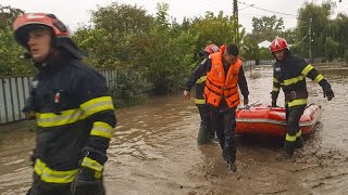 Ciclone Boris dalla Romania allItalia si fa la conta dei danni dopo la tempesta [upl. by Ellehcim]