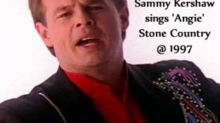 Sammy Kershaw  Angie 1997 [upl. by Wordoow705]