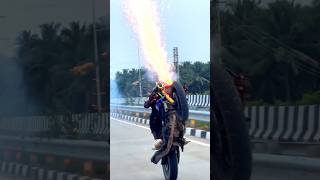 🚀Happy Diwali 🎇pondicherry stent youtube yamaha r15v3 rider [upl. by Filip]