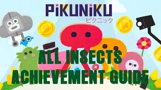 PikuNiku  All Insect Locations  Right Under Your Feet Achievement Guide [upl. by Sholley]