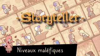 UPDATE Storyteller  Niveaux maléfiques soluces bonus succès [upl. by Nuaj]