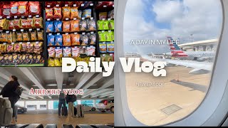 Daily Vlog Airport Edition ✈️ [upl. by Kirred206]