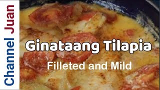 GINATAANG TILAPIA  Panlasang Pinoy and International 2019 [upl. by Welbie233]