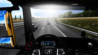 Enhanced Graphics MOD for ETS2 148  Ultra Realistic Game  No Reshade  Max Settings  4K Gameplay [upl. by Conlen]