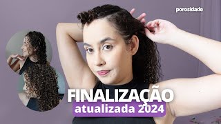 minha FINALIZAÇÃO DE CACHOS atualizada  20241  porosidade [upl. by Inez975]