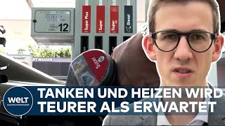 SCHLECHTE NEUIGKEITEN FÜR AUTOFAHRER Bundesregierung will CO2Preis beim Tanken deutlich anheben [upl. by Gennaro542]