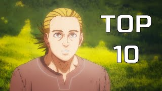 Top 10 VINLAND SAGA Season 2 Moments [upl. by Nelram996]