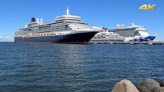 Cruise Ships quotQueen Elizabethquot quotRegal Princessquot and quotBalmoralquot Having a Royal Blast•July 21 2017 [upl. by Silecara]