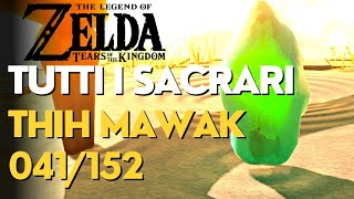 041152 SACRARIO DI THIH MAWAK  CONTROCORRENTE  ZELDA TEARS OF THE KINGDOM  GUIDA GAMEPLAY ITA [upl. by Thorny918]