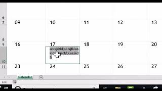 How To Create A Calendar In Excel Simplified [upl. by Hali218]