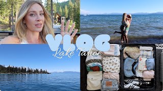 lake tahoe vlog meals friends house tour [upl. by Sorazal97]