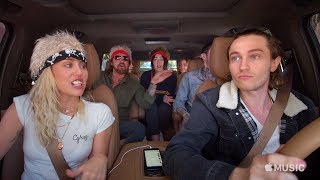 Carpool Karaoke The Series — The Cyrus Family — Apple TV app [upl. by Winther428]