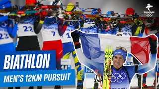 Biathlon  Mens 125km Pursuit  Full Replay  Beijing2022 [upl. by Gariepy]