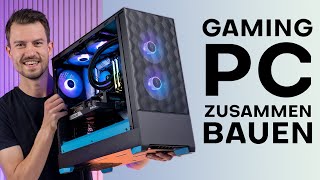 PC Zusammenbauen für Anfänger  ANLEITUNG amp TUTORIAL für AMD amp Intel [upl. by Ydnil]