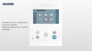 FERMAX  Cómo activar la función No molestar y cambiar el volumen [upl. by Aynosal]
