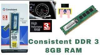 consistent ram 8gb ddr3 [upl. by Allcot]