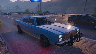 Grand Theft Auto V Greenwood interceptor unmarked [upl. by Atilol828]