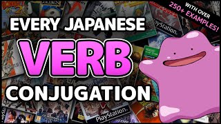 The Complete Japanese Verb Conjugation Video [upl. by Aleekahs]