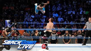 The New Day vs Kevin Owens amp Sami Zayn  Lumberjack Match SmackDown LIVE Nov 21 2017 [upl. by Anilra]