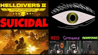 Theyre Literal Gears of War  Helldivers 2 Suicide Mission Gameplay w RediGamerz [upl. by Theobald782]